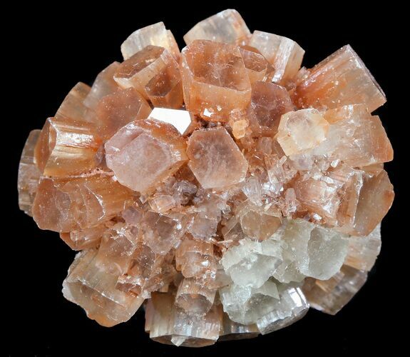 Aragonite Twinned Crystal Cluster - Morocco #49311